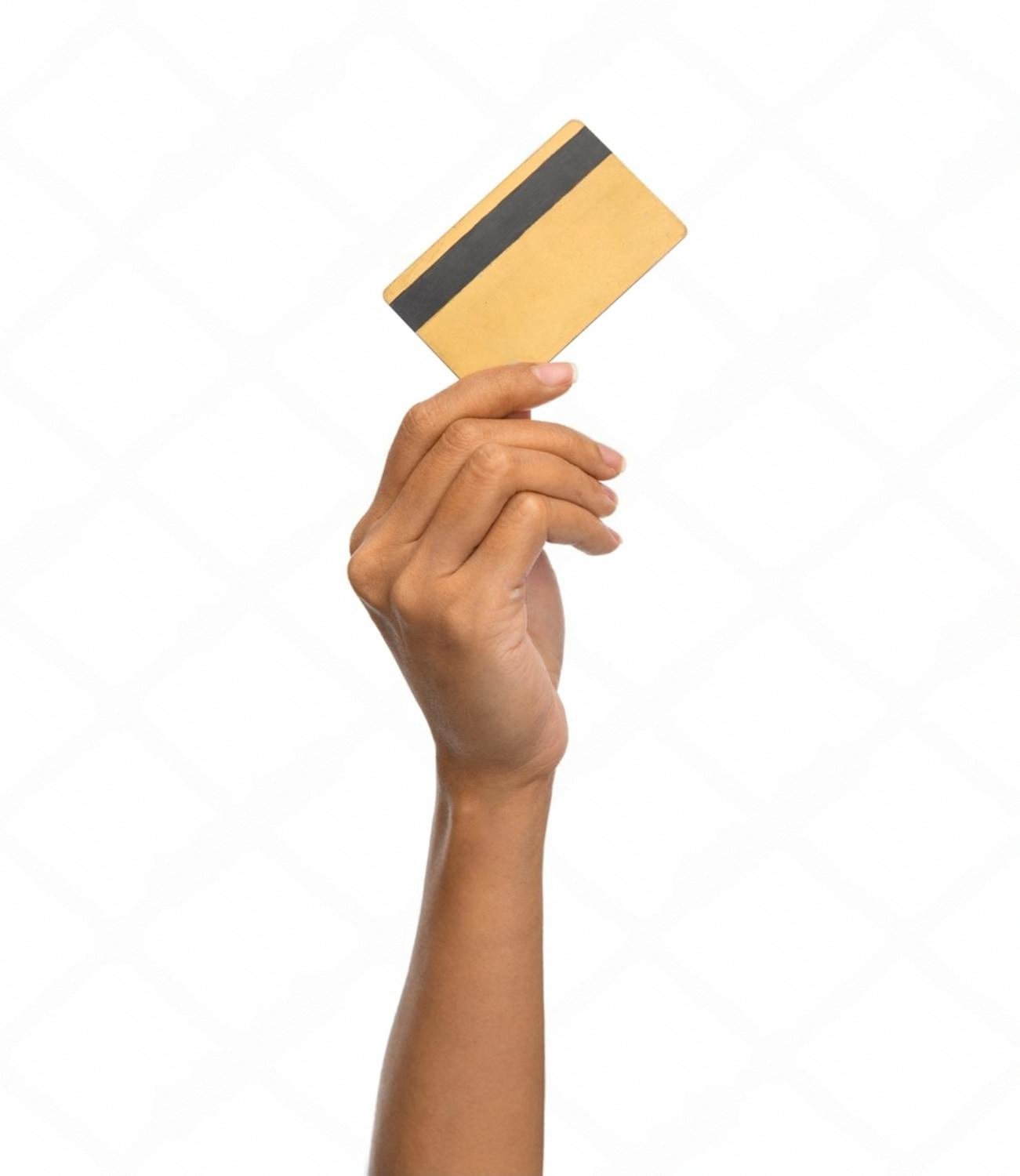 Hand holding a credit card representing hidden fees on Australian car rentals